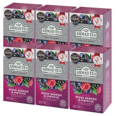 아마드티 허브 티 믹스 베리 히비스커스 티백 20개입 1세트