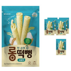 아이배냇 유아용 롱떡뻥, 42개, 30g, 시금치맛