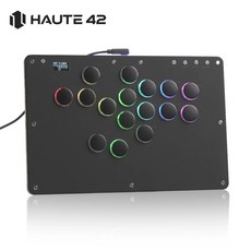 haute42 게이머 히트박스 조이스틱 Haute42 레버리스 컨트롤러, G. T16PU 가죽