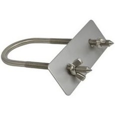 옥타그릴 U-볼트 포크 스테인리스 스틸 길이 5.5인치 돼지 등 부위 고기 트러스 테이퍼드 프롱을 사용하여 바비큐 양고기 로티세리 그릴 액세서리 전체에 쉽게 삽입할 수 있는 부품