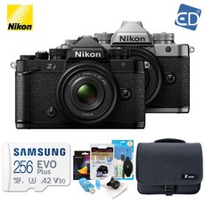 니콘정품 Z f + Z 40mm F2 SE KIT 실버 / 256G+가방풀패키지 /ED, 01 Z f + 40mm /256G+가방풀패키지