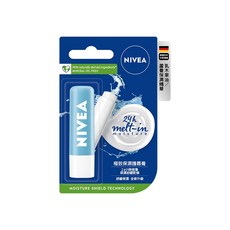 NIVEA 妮維雅 極致保濕護唇膏 5D玻尿酸 24小時長效滋潤, 1個