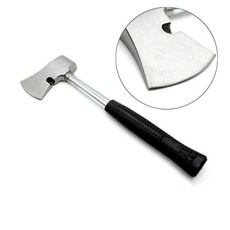 고강도 캠핑 손도끼 손도끼망치 캠핑 도끼 장작 용품 손 dew+65490SR, 파워손도끼 야전 벌목 소방도끼 장작 손도끼 망치, 1개