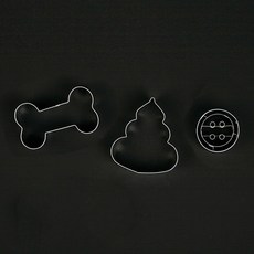 쿠킹플러스 스텐쿠키커터, 뼈다귀(CPO-03), 1개