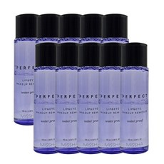 미샤 퍼펙트 립앤아이 메이크업 리무버 워터프루프 100ml 10개