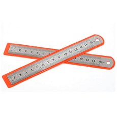 스텐레스 직자 길이 측정 스틸자 자 사무 오피스 15cm