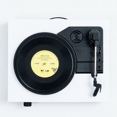 SPINBOX DIY 唱盤 簡約白, Spinbox - 咖啡色