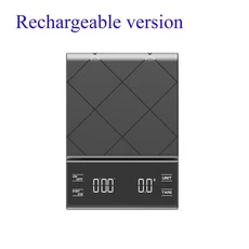 주방용 전자 저울 고정밀 커피 스케일 타이머 기능 휴대용 음식 에스프레소 도구, 01 Charging version, 1개