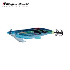 MajorCraft 日本馬牌 速沉鐵頭木蝦 3.5號 烏賊墨魚餌, 1個, 3.5號(30g)#3色