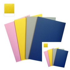 양면 폼보드 노랑색 600x900 5T 장 1개입 광고물제작 우드락폼보드