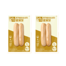 육식토끼 닭가슴살 소시지 훈제, 20개, 80g