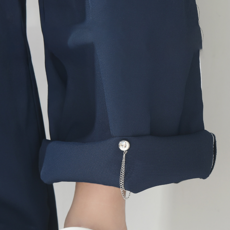 磁吸扣褲腳固定夾 挽邊褲腳扣 免縫磁吸褲腳調整神器, 玫瑰金, 1個