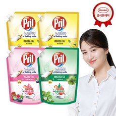 (현대Hmall) [헨켈]프릴 시크릿 오브 베이킹소다 1000mlx4개, 그린 허브, 그린 허브, 상세설명 참조