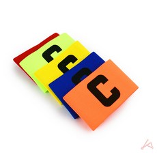 Kmio 스포츠 캡틴C 주장 완장 주장완장, 옐로우