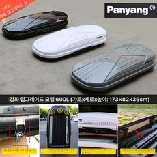 머스코 자동차 루프박스 대용량 SUV 초슬림 여행용 트렁크, 1개, 강화 600L