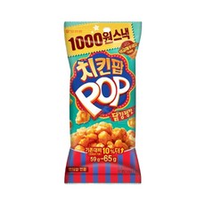 오리온 치킨팝 닭강정맛, 65g, 8개