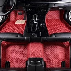 BMW 3 시리즈 투어링 GT G20 2020-2023 인테리어 액세서리 카펫 용 맞춤형 풀 커버리지 자동차 바닥 매트, 01 Red 5 Seat, 01 3 G20 2020-2023, 01 빠른