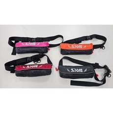 【民辰商行】SAME 莎美 腰掛式自動充氣救生圈, 紅, 1個