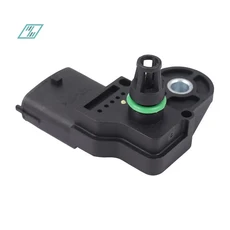 A27F-MAP 매니폴드 공기압 센서 0281002437 24459853 Vauxhall Fiat 등, 01 Black