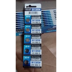 maxell 鈕扣電池 SR1130SW / 390 (1.55V) 日本製 手錶 鐘錶電池, 1個, SR1130SW ( 390) 一顆, N/A