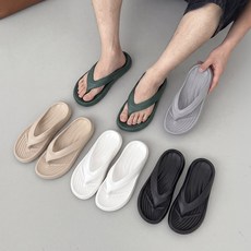 남녀공용 쪼리 EVA 썸머 경량 플립플랍 슬리퍼 샌들 물놀이 (5color)