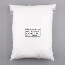구연산나트륨 구연산소다 5kg, 1개