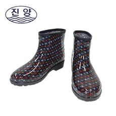 진양 여성 단장화 예쁜장화 작업장화 레인부츠 숏장화 발목장화