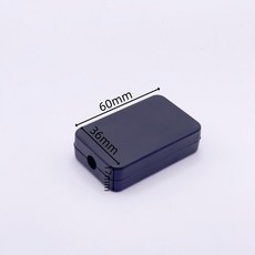 22 프로젝트 전자 커버 인클로저 케이스 악기 방수 플라스틱 상자 ABS, 60x36x17mm Bla