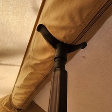 텐트 폴대 받침대 겨울 장박 지지대 무너짐 방지 보호 4종 택1, 라운드형 라지, 나무형