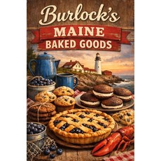 (英文圖書)Burlock's Maine Baked Goods 平裝版, Independently Published, 英文
