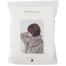 원 울 뜨개 키트 가로 뜨기 넥워머 키트, 상세페이지 참조, 1개