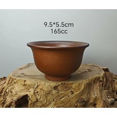 宜興紫砂 柴燒紫砂杯 原礦老段泥 165cc 孤品, 商品主圖, 1個