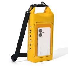 PVC 2L 防水袋 戶外手機防水包, 黃色2L 尺寸