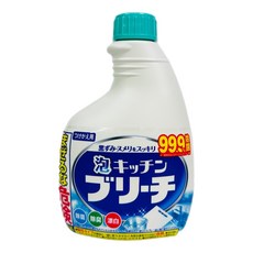 Kao 花王 廚房泡沫漂白劑, 1個, ミツエイ石鹼-補充瓶400ml, 400ml