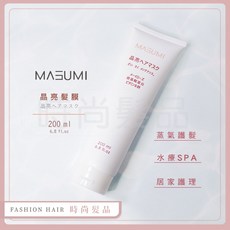 MASUMI 晶亮髮膜 護髮素 染燙後護理, 1個, 200ML