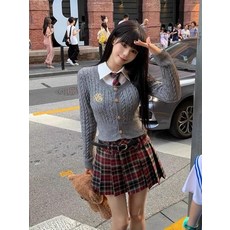 영국교복 놀이공원 예고 하이틴 스쿨걸룩 코스튬 졸업사진