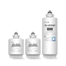 Waterdrop G2P600 專用二年份濾心組 CF前置濾心二支 MRO濾心一支, 1個