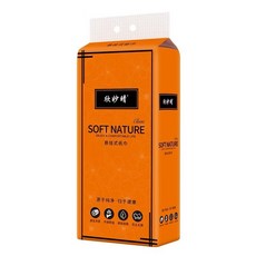 欣妙晴SOFT NATURE懸掛式紙巾 五層加厚原生木漿 柔軟親膚抽取衛生紙 母嬰適用, 1個