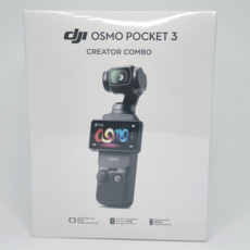 DJI 오즈모 포켓3 크리에이터콤보/짐벌카메라/컬스, 딥블랙, PP-101(콤보액션캠)