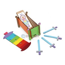 관통하는 매직 나무상자 만들기 과학실험키트 집콕놀이 사이언스 만들기재료 실험세트
