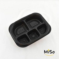 5칸 일회용밀폐용기 UL-19154-5A 5칸반찬용기 5칸포장용기 5칸용기 반찬배달용기 100세트