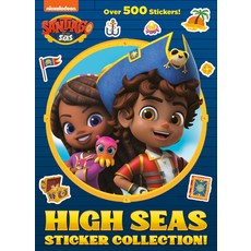 (영문도서) High Seas Sticker Collection! (Santiago of the Seas) Paperback, Golden Books, English, 9780593482919