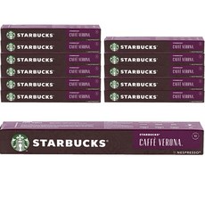 STARBUCKS 星巴克 Nespresso佛羅娜咖啡膠囊, 12個, 10個, 5.5g