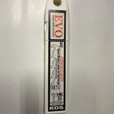 KDS勾式電纜包裝特殊刀HK11日本製電工電纜剪裁刀具, HK11勾式刀片5排/1條, 1個