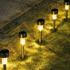 태양광 정원 LED 조명 야외 잔디 방수 자동 경관 연출등, 1개