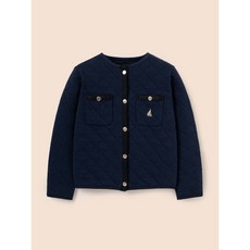 빈폴 키즈 여아 저지 퀼팅 점퍼 네이비 (BI5139G01R) 307409