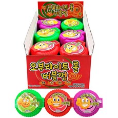 오부라이트 롤 버블껌 24p, 288g, 1박스