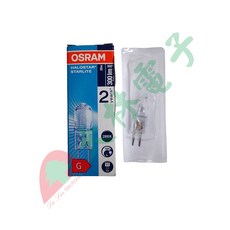 OSRAM 歐司朗 G4 豆燈 12V 20W 小巧燈體 節能省電 光線柔和, 1個, 2800K