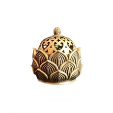 精緻獅子造型香爐 祭祀用品 祖先牌位 敬神禮佛 金屬香爐, 1個