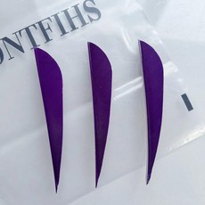 화살표 깃털 워터 양궁 슈팅, 1개, 17. 100 purple